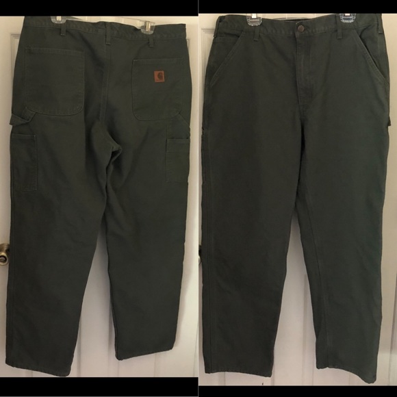 carhartt flannel lined pants